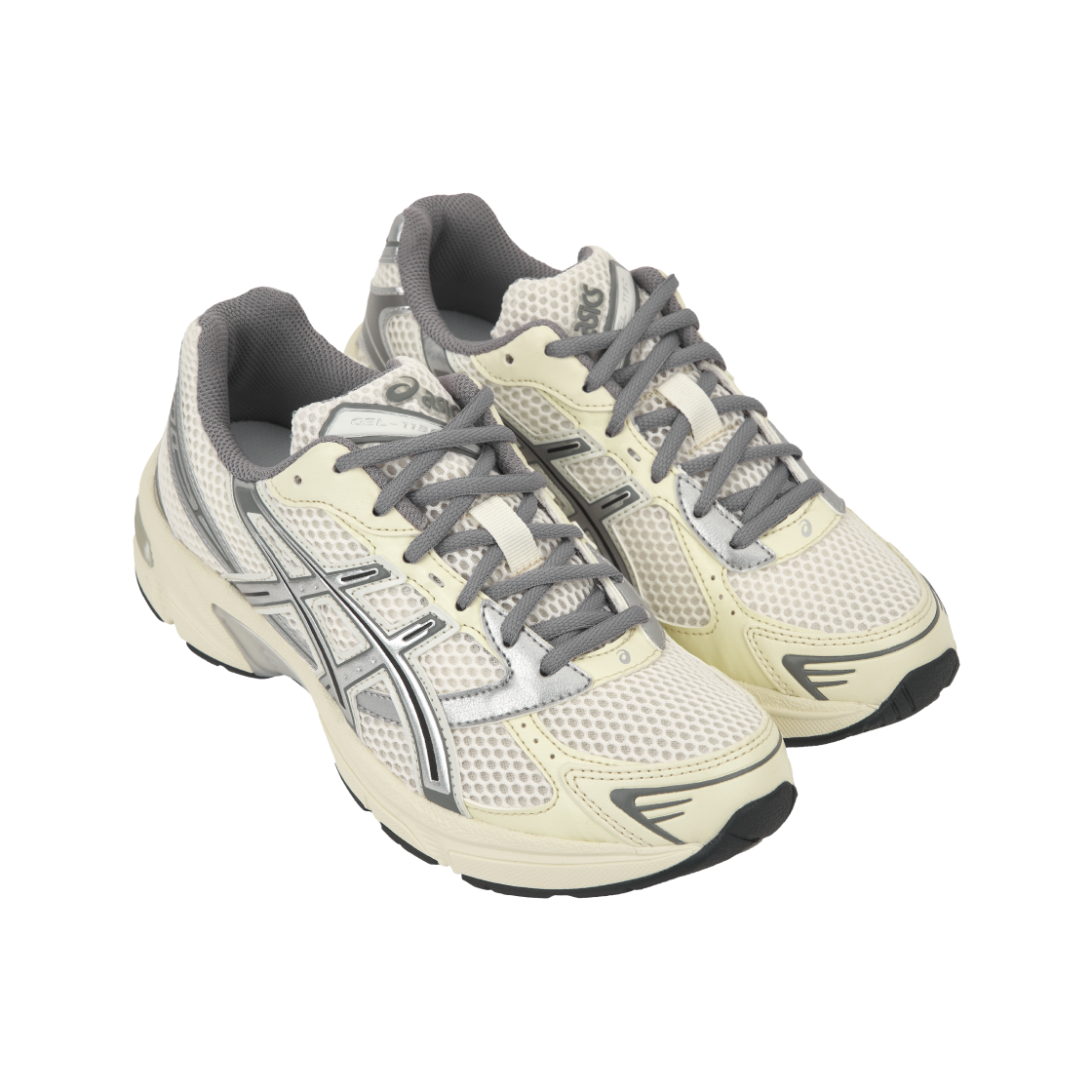 (W) 아식스 젤 1130 크림 클레이 그레이((W) Asics Gel-1130 Cream Clay Grey) - 4