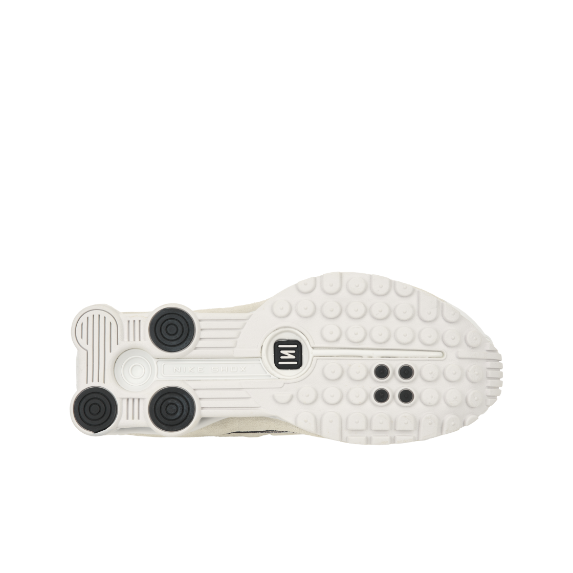 (W) 나이키 샥스 R4 서밋 화이트 라이트 오어우드 브라운((W) Nike Shox R4 Summit White Light Orewood Brown) - 2