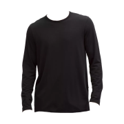 Lululemon Mile Maker Merino Wool-Blend Long-Sleeve Shirt Black