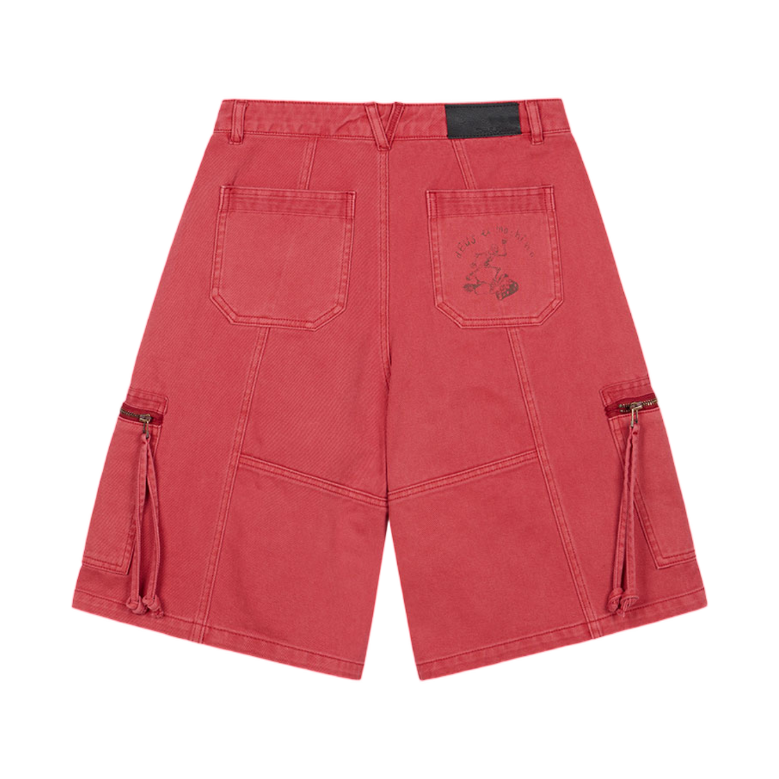 (W) 데우스 엑스 마키나 카고 쇼츠 레드((W) Deus Ex Machina Cargo Shorts Red) - 2