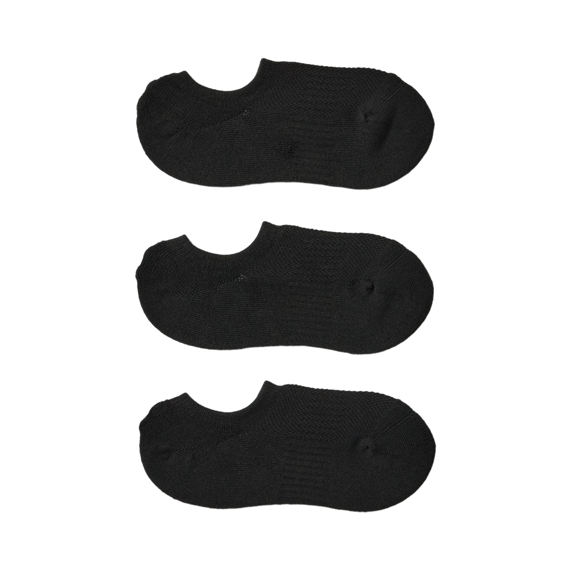 464392-09 (W) Uniqlo Sports Very Short Socks Black (3 Pack)