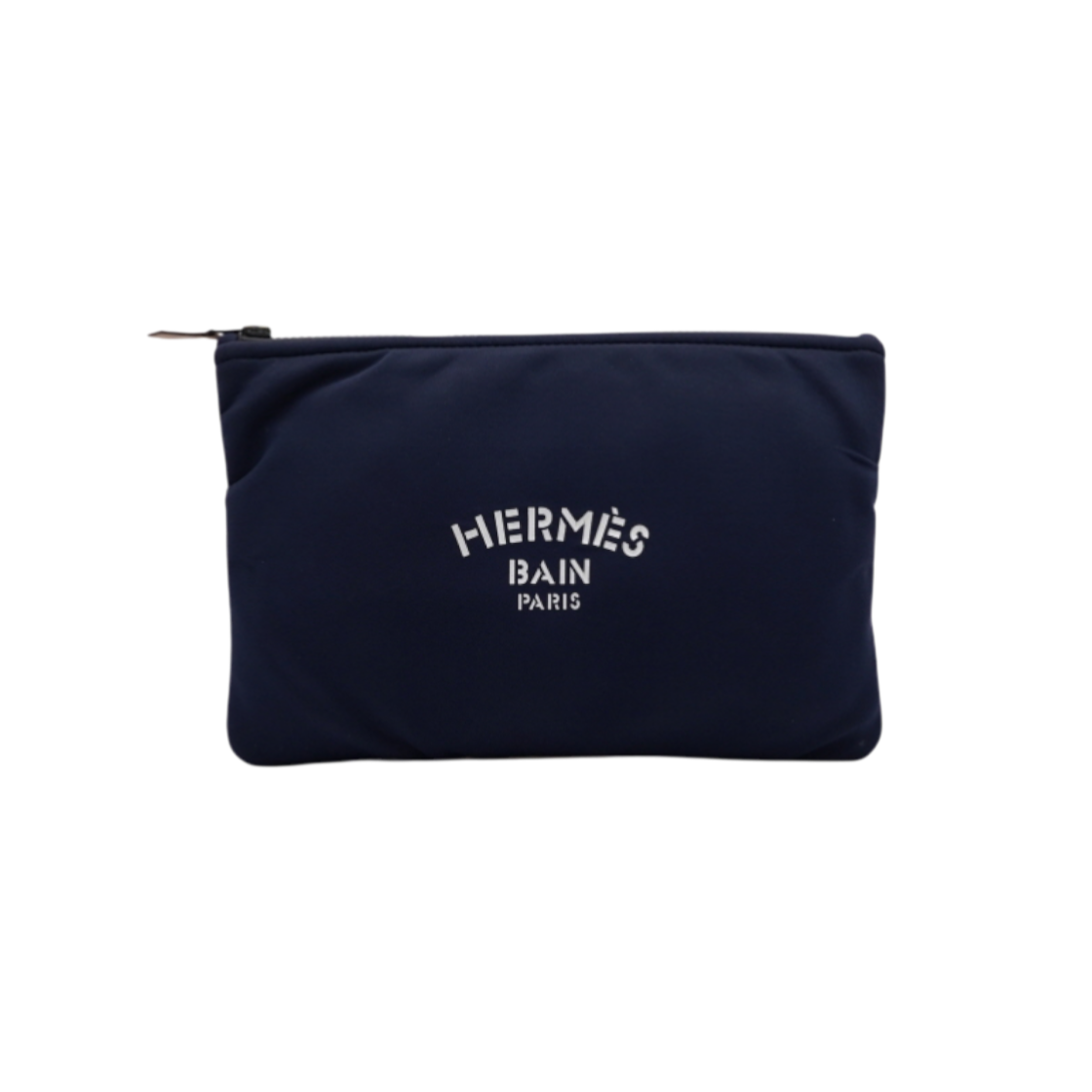 ITMSDTGK56GT Hermes Navy Neo Bain Medium Pouch & Clutch Bag
