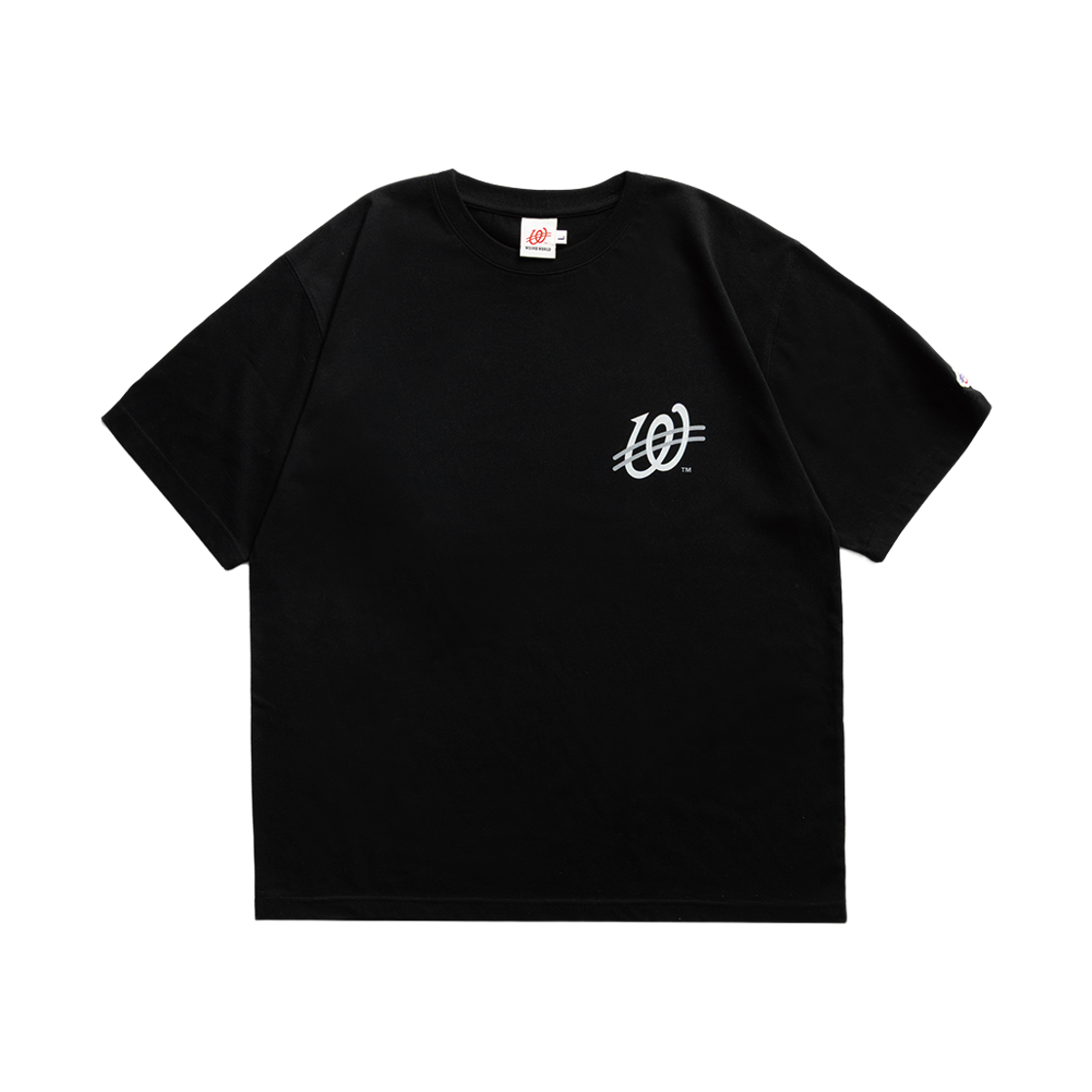 위얼드월드 카모플라쥬 서클로고 티셔츠 블랙(Weird World Camouflage Circle Logo T-shirt Black) - 2