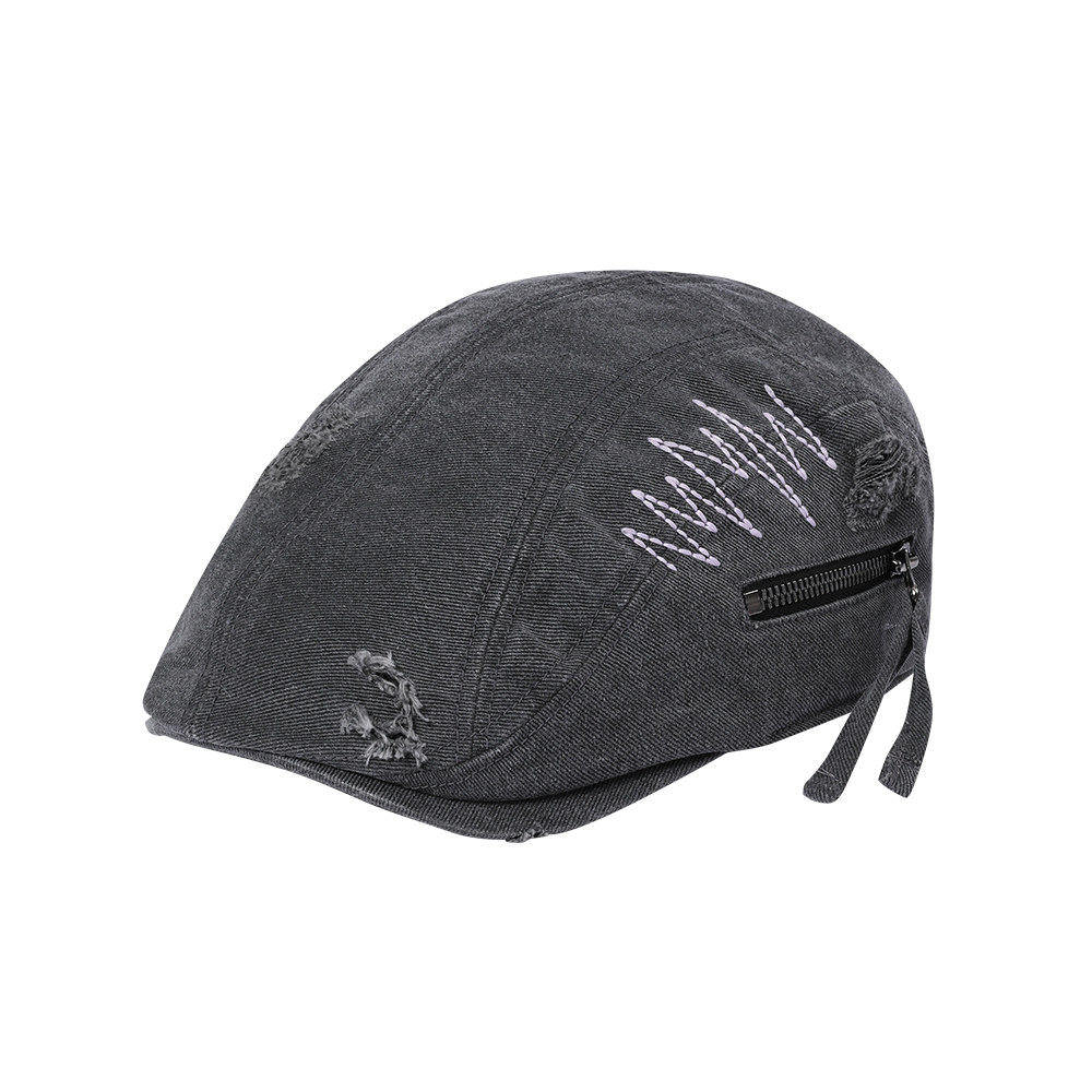 메인부스 디스트로이드 헌팅 캡 차콜(MAINBOOTH Destroyed Hunting Cap Charcoal) - 2