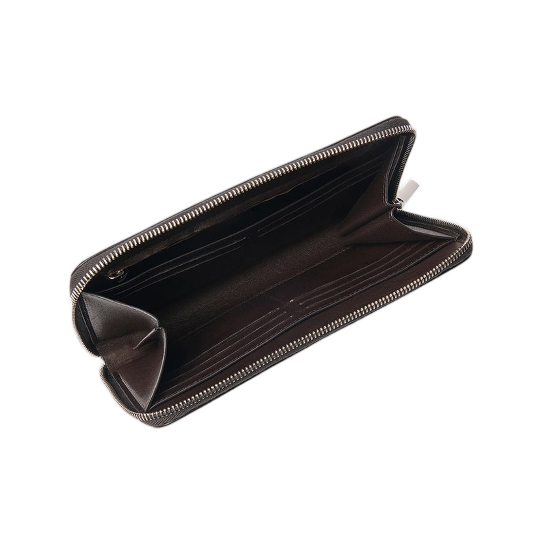 더 로우 라지 지퍼 월렛 다크 브라운(The Row Large Zip Wallet Dark Brown) - 3