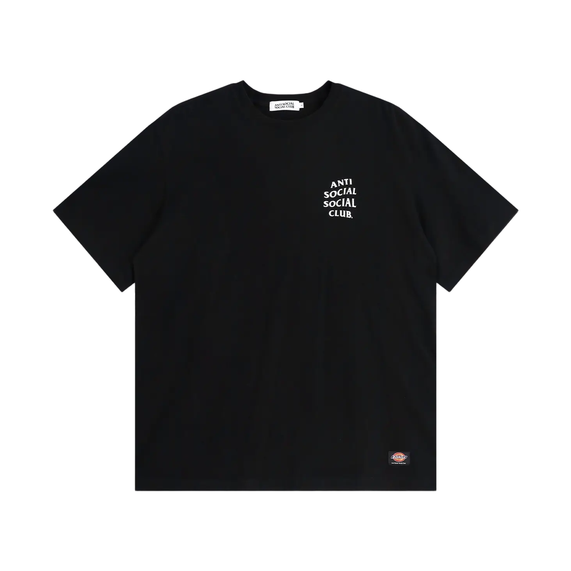 안티 소셜 소셜 클럽 x 디키즈 로고 티셔츠 블랙(Anti Social Social Club x Dickies Logo T-Shirt Black) - 2