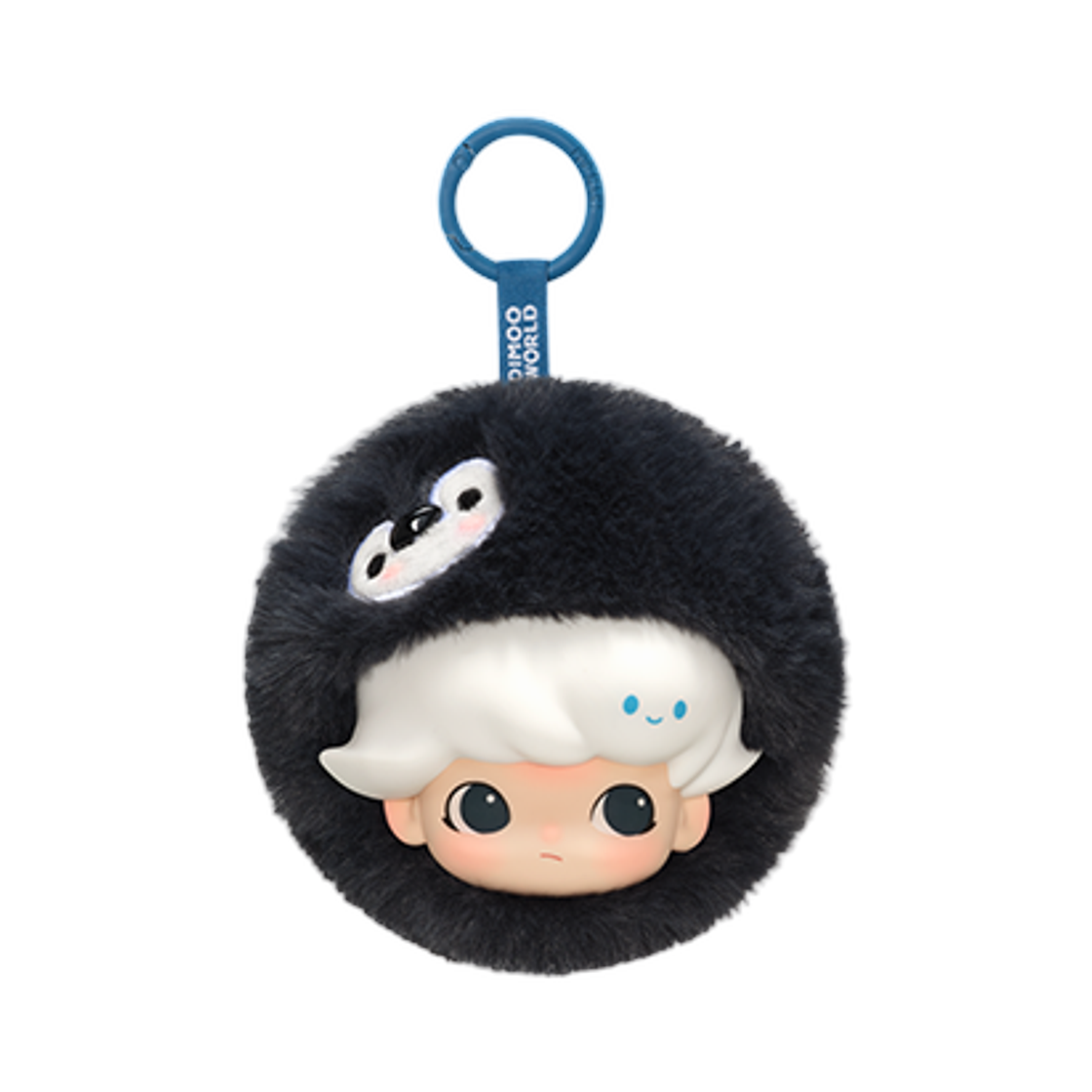 팝마트 디무 비밀 연극단 시리즈 이어폰 백 처비 펭귄 (개봉 박스)(Pop Mart Dimoo The Secret Theatre Club Series Earphone Chubby Penguin (Opened Case))