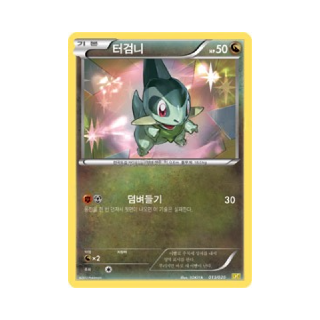 포켓몬 TCG 터검니 드래곤 컬렉션 (한글판)(Pokemon TCG Axew Dragon Selection (Korean Ver.)) - 1