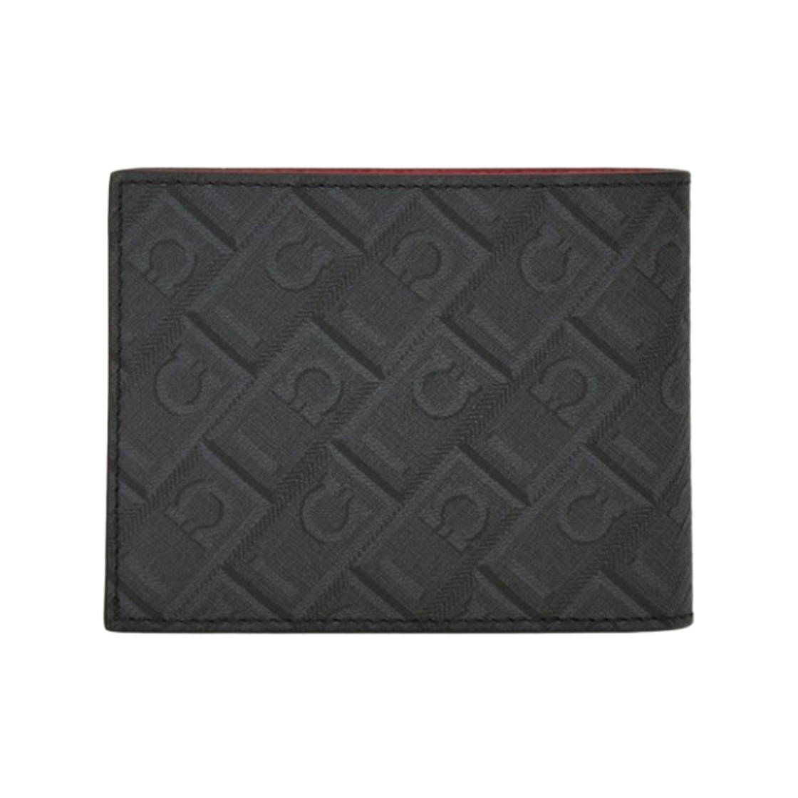 페라가모 모노그램 월렛 블랙 그레이(Ferragamo Monogram Wallet Black Grey) - 3
