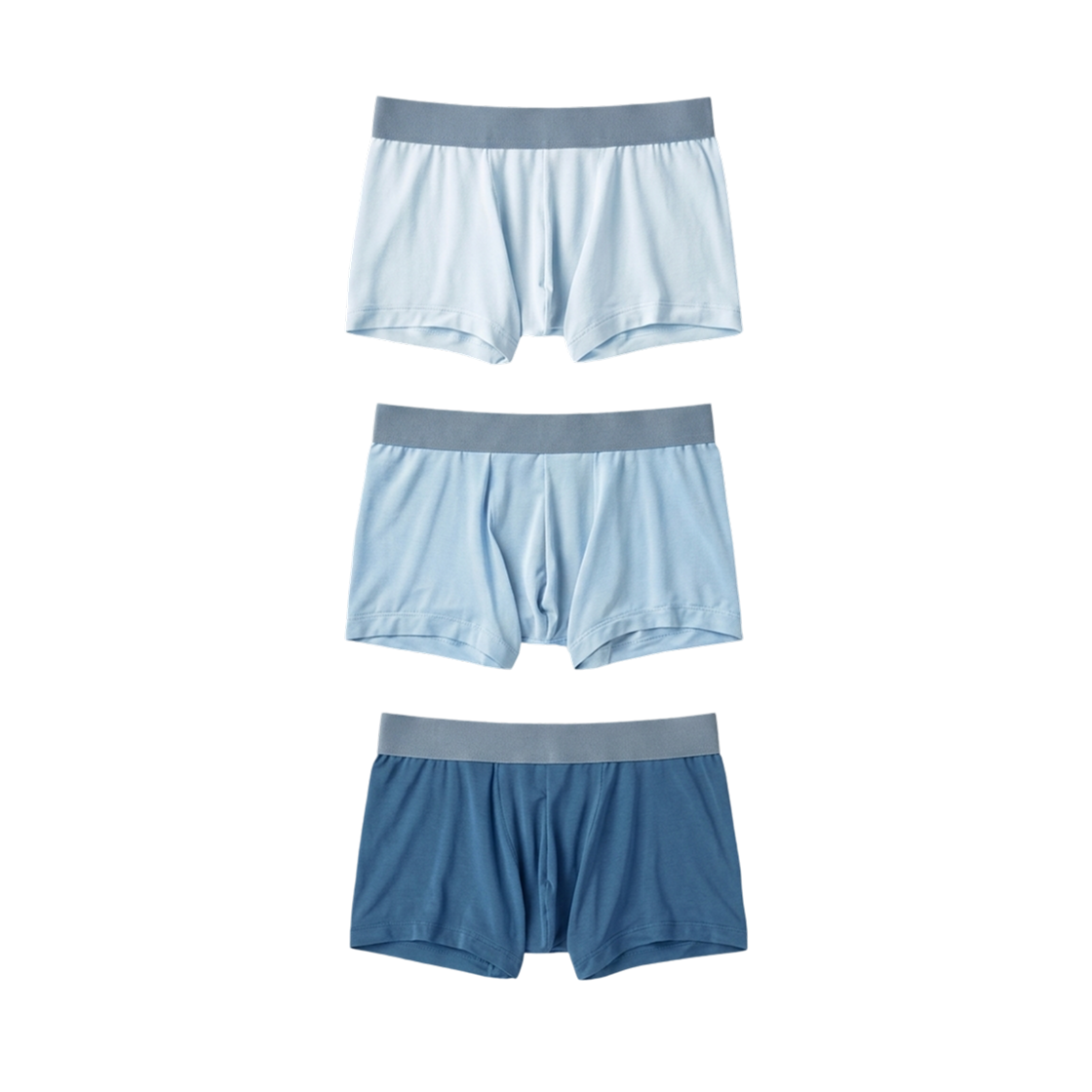 478657-61 (Kids) Uniqlo Airism Boxer Briefs Blue (3 Pack)