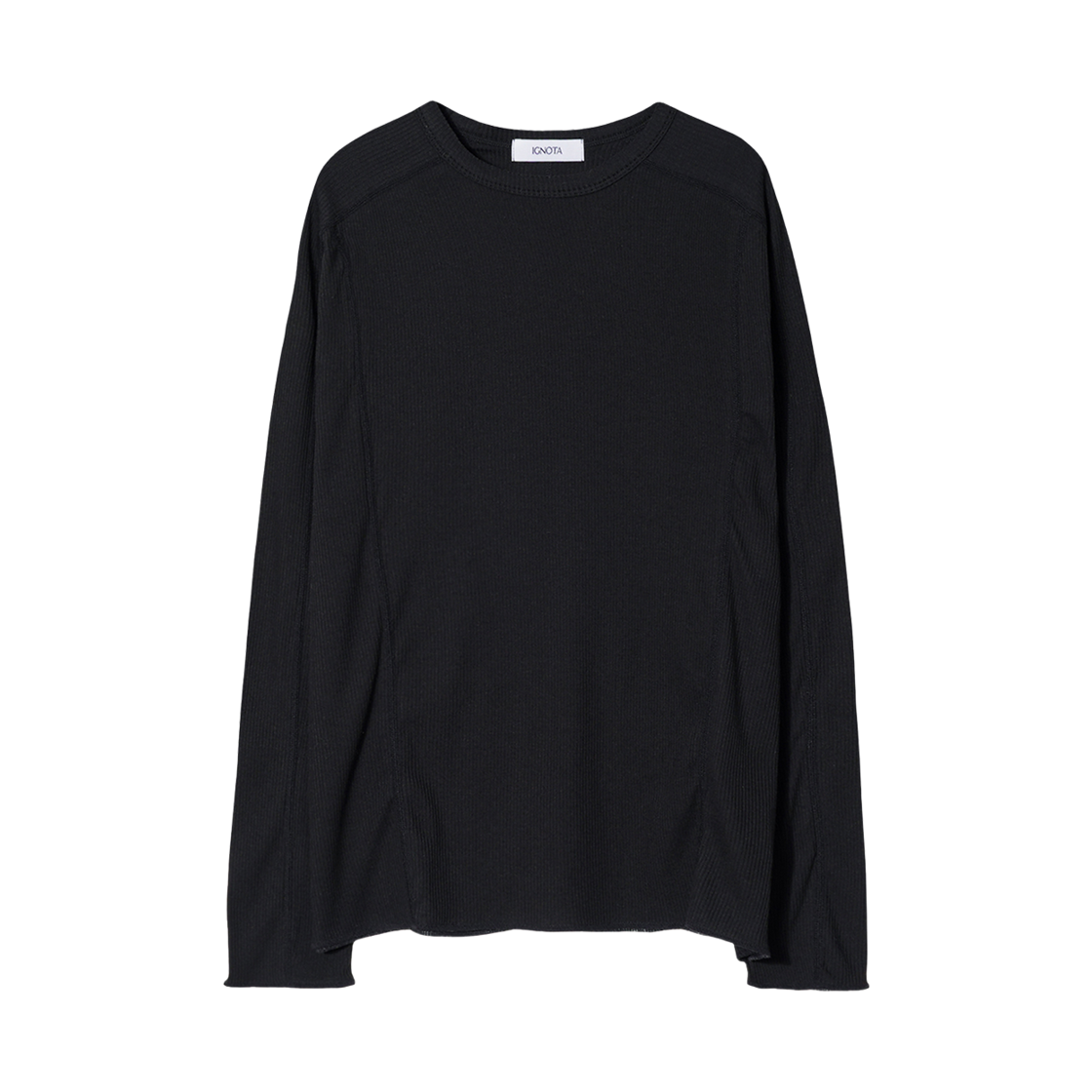 이그노타 코어:14 컷 롱 슬리브 블랙(IGNOTA Core:14 Cut Long Sleeve Black)