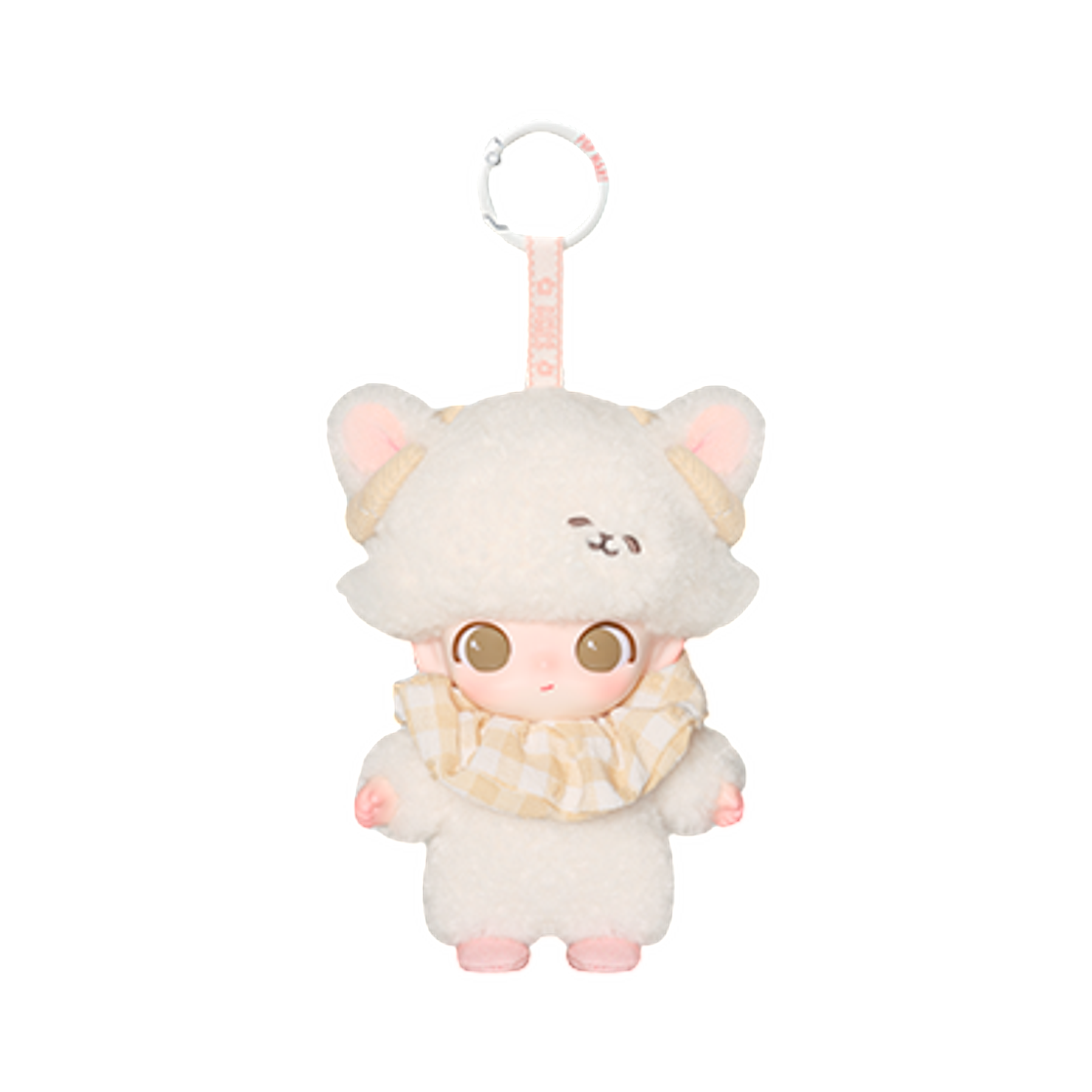 팝마트 디무 비밀 연극단 시리즈 인형 키링 소프트 쉽 (개봉 박스)(Pop Mart Dimoo The Secret Theatre Club Series Vinyl Plush Pendant Softie Sheep (Opened Case))