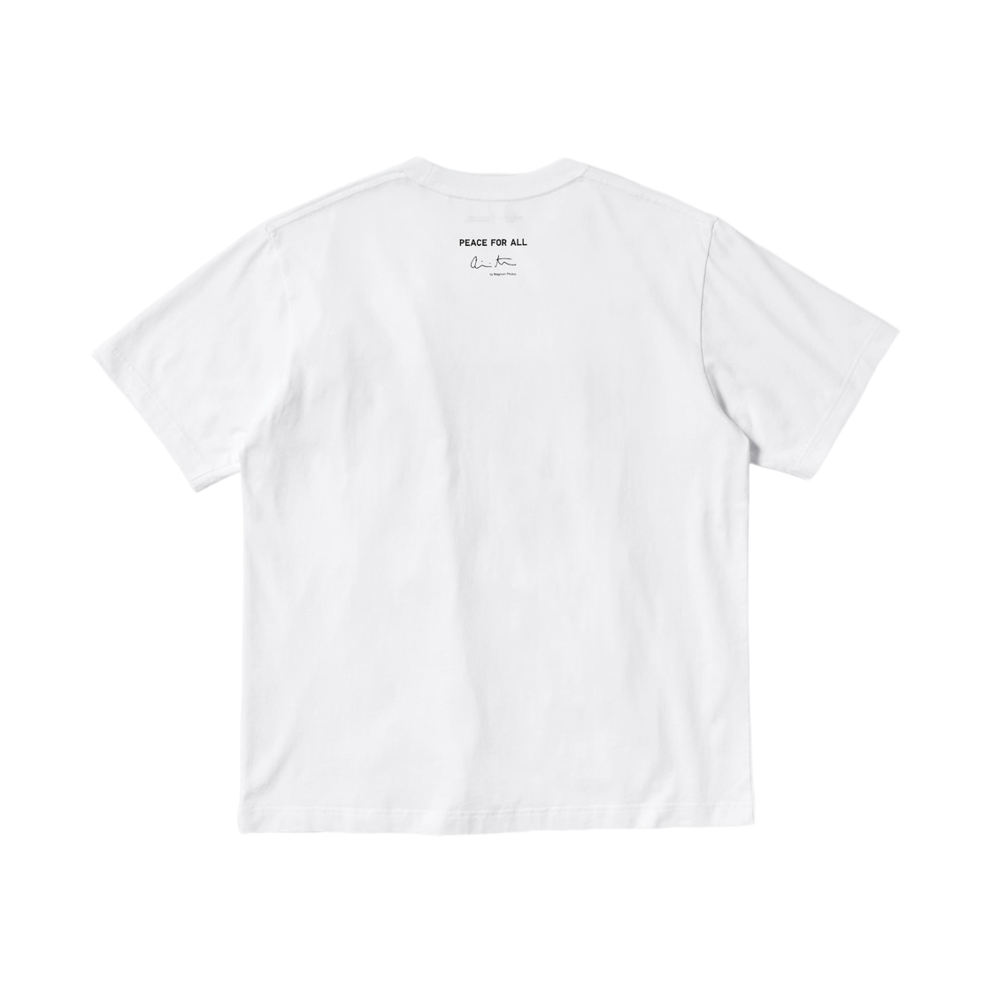 유니클로 x 매그넘 포토스 올리비아 아서 피스 포 올 티셔츠 화이트(Uniqlo x Olivia Arthur by Magnum Photos Peace For All T-Shirt White) - 2