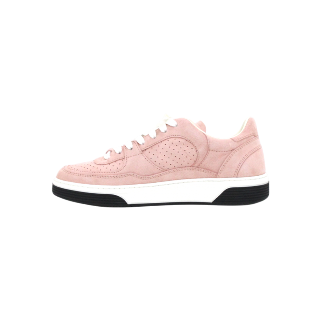 ITOB9MABTSI5 Chanel Atelier Collection CC Pink Air Force Suede Sneakers