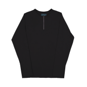 Undermycar Faded Core Zip Long Sleeve Black