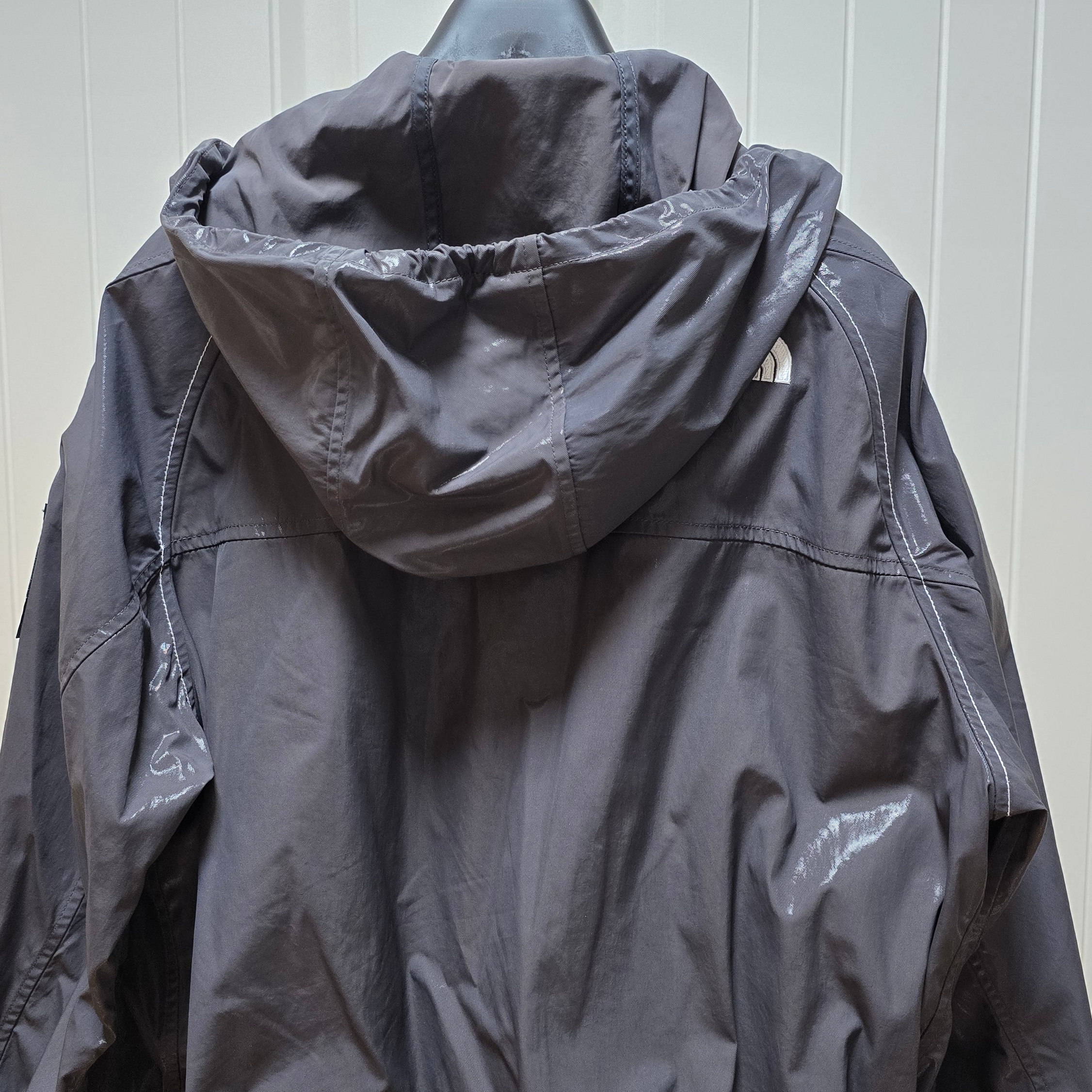 (W) The North Face White Label Novelty Olema Hoodie Charcoal Grey 착용 스타일 - 3