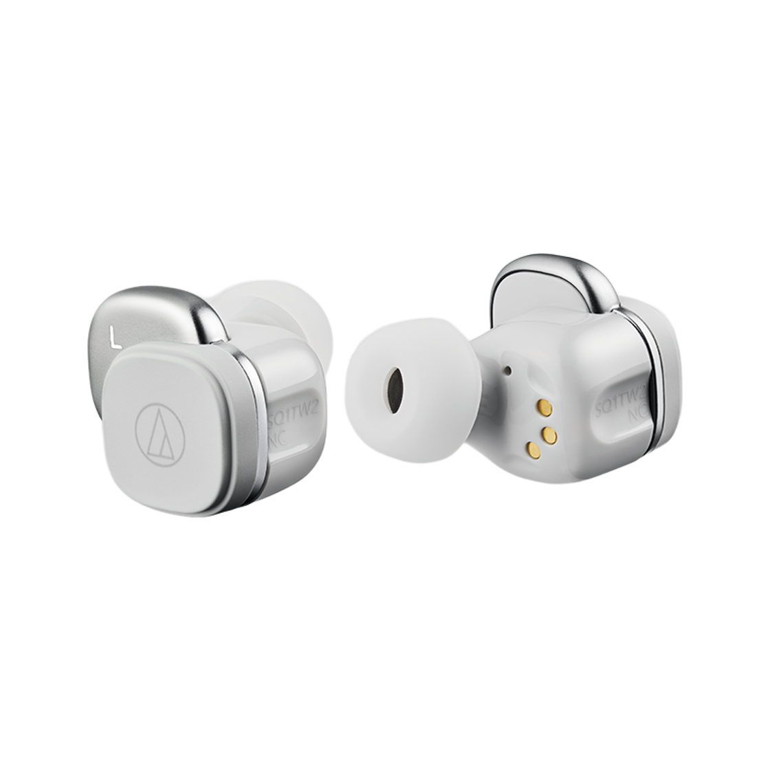 오디오테크니카 ATH-SQ1TW2NC 소형 완전 무선 블루투스 이어폰 그레이(Audio-Technica ATH-SQ1TW2NC Wireless Earbuds Gray) - 2