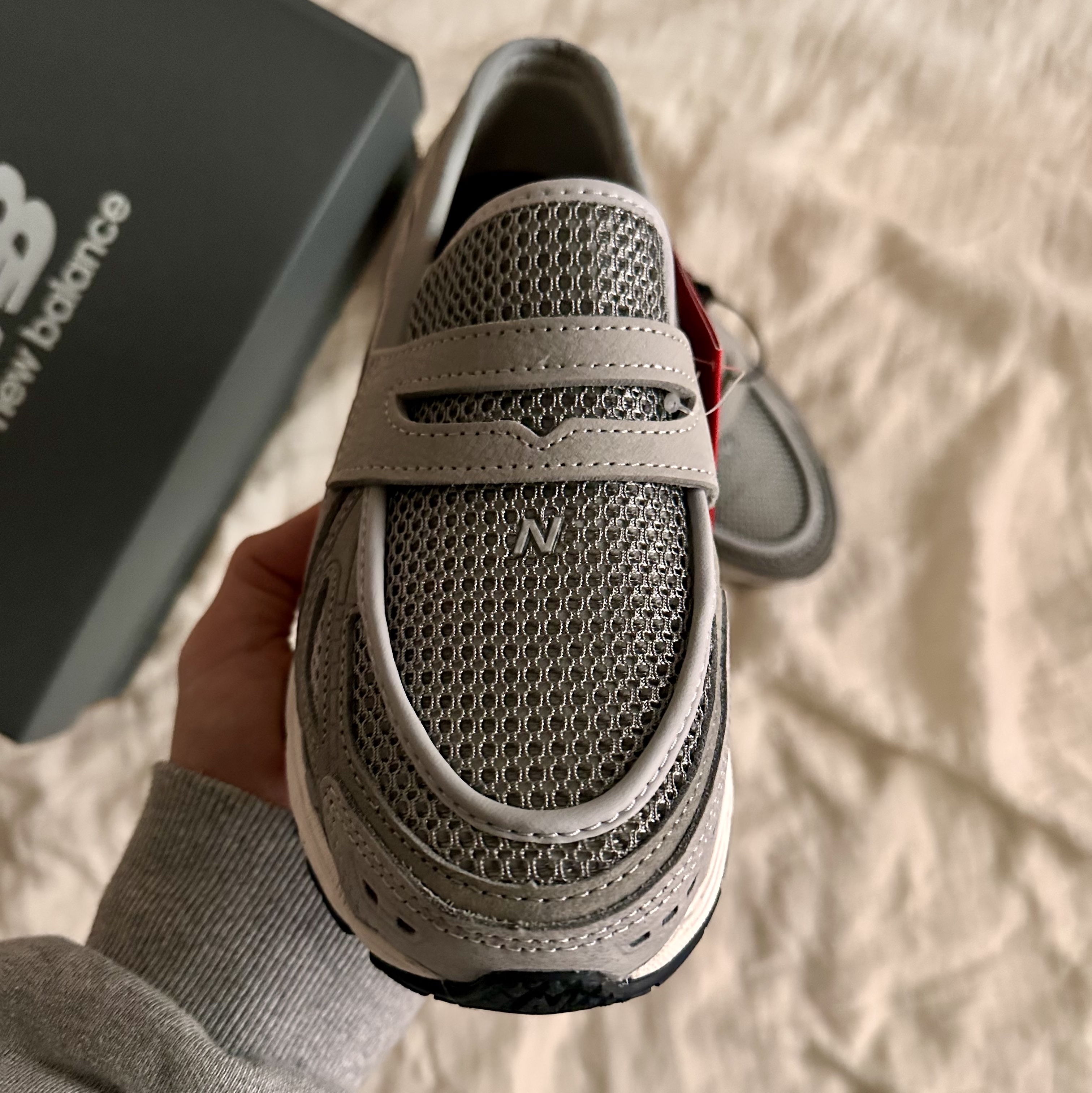 New Balance 1906L Raincloud Slate Grey - D Standard 착용 스타일 - 2