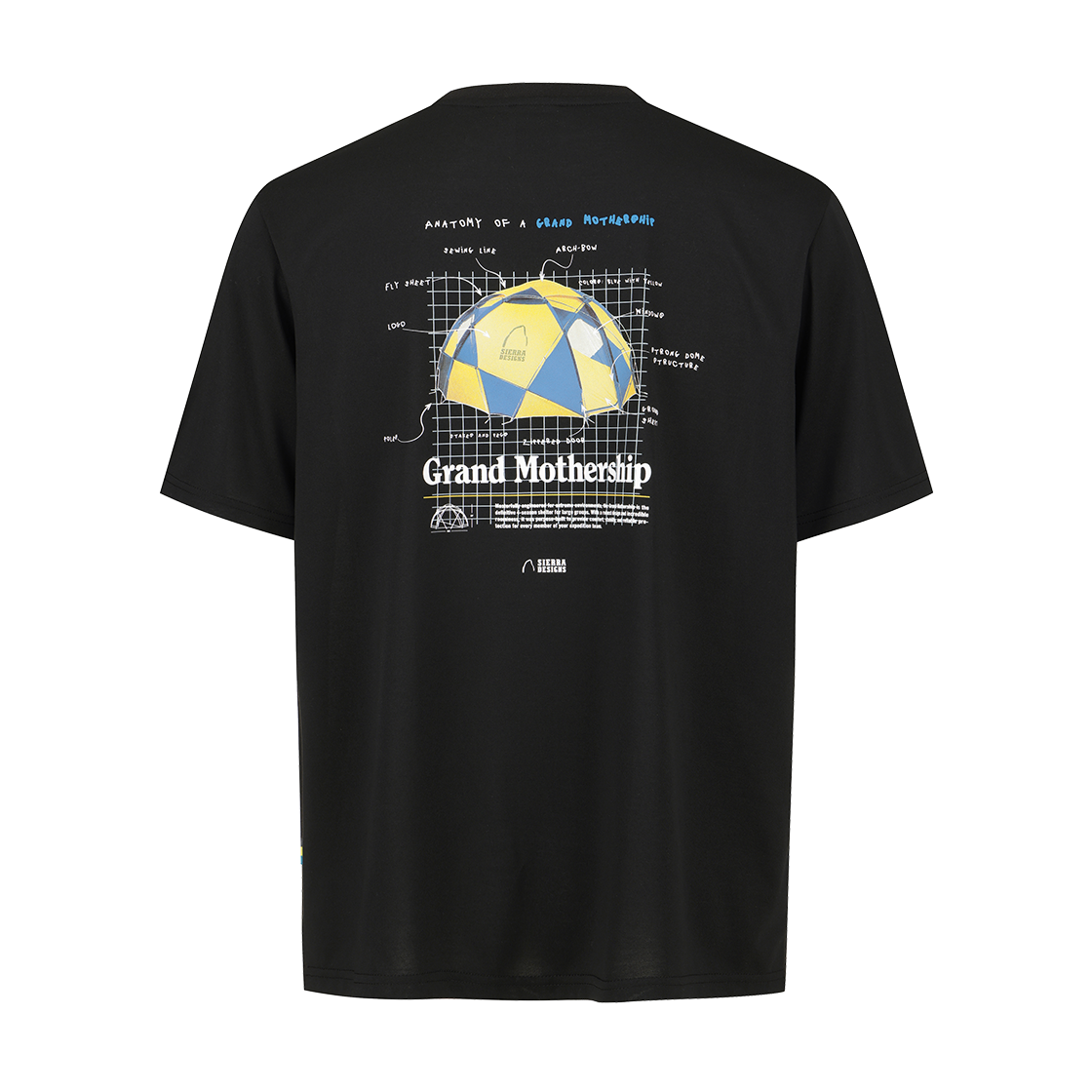 시에라디자인 그랜드마더십 위크라이트 숏슬리브 블랙(SIERRA DESIGNS GRAND MOTHERSHIP Wick Lite Short-Sleeve Black) - 2
