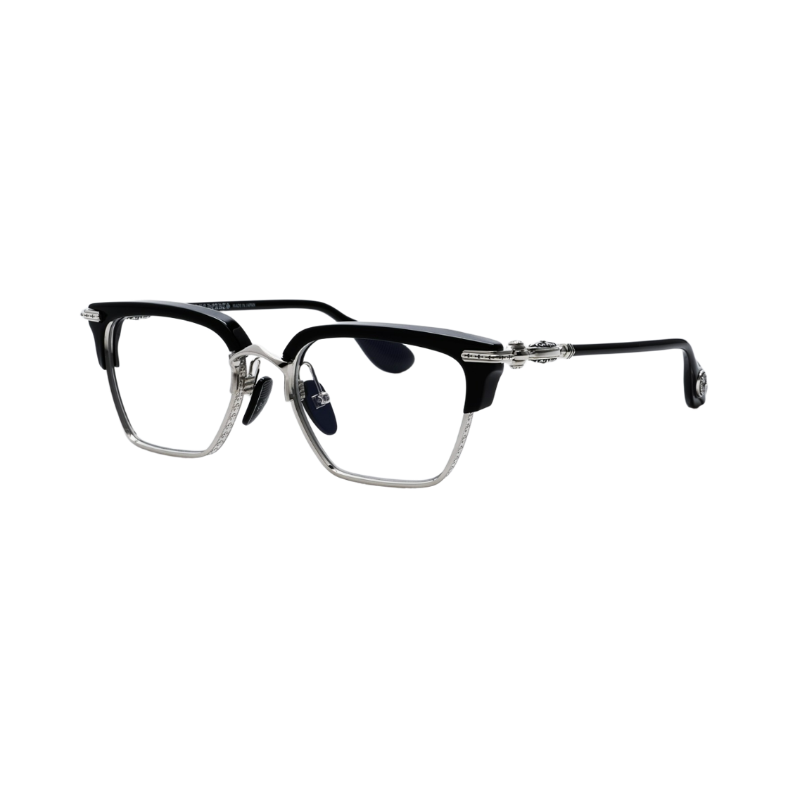 NIPPLOPOLIS-BK-SS Chrome Hearts Nipplopolis Black Silver
