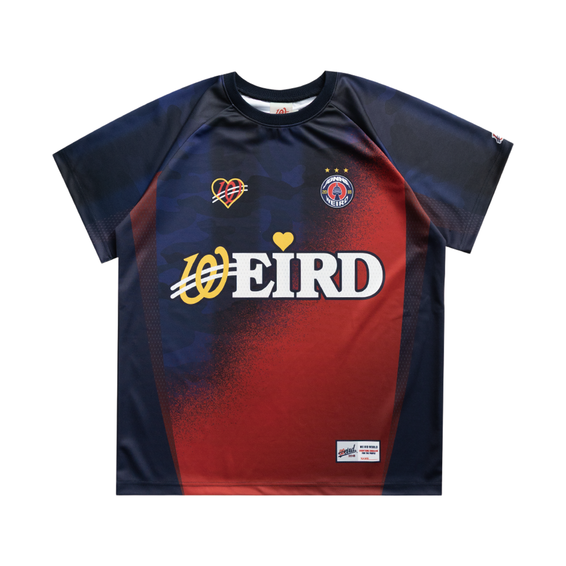 위얼드월드 클럽 레거시 사커저지 레드(Weird World Club Legacy Soccer Jersey Red)