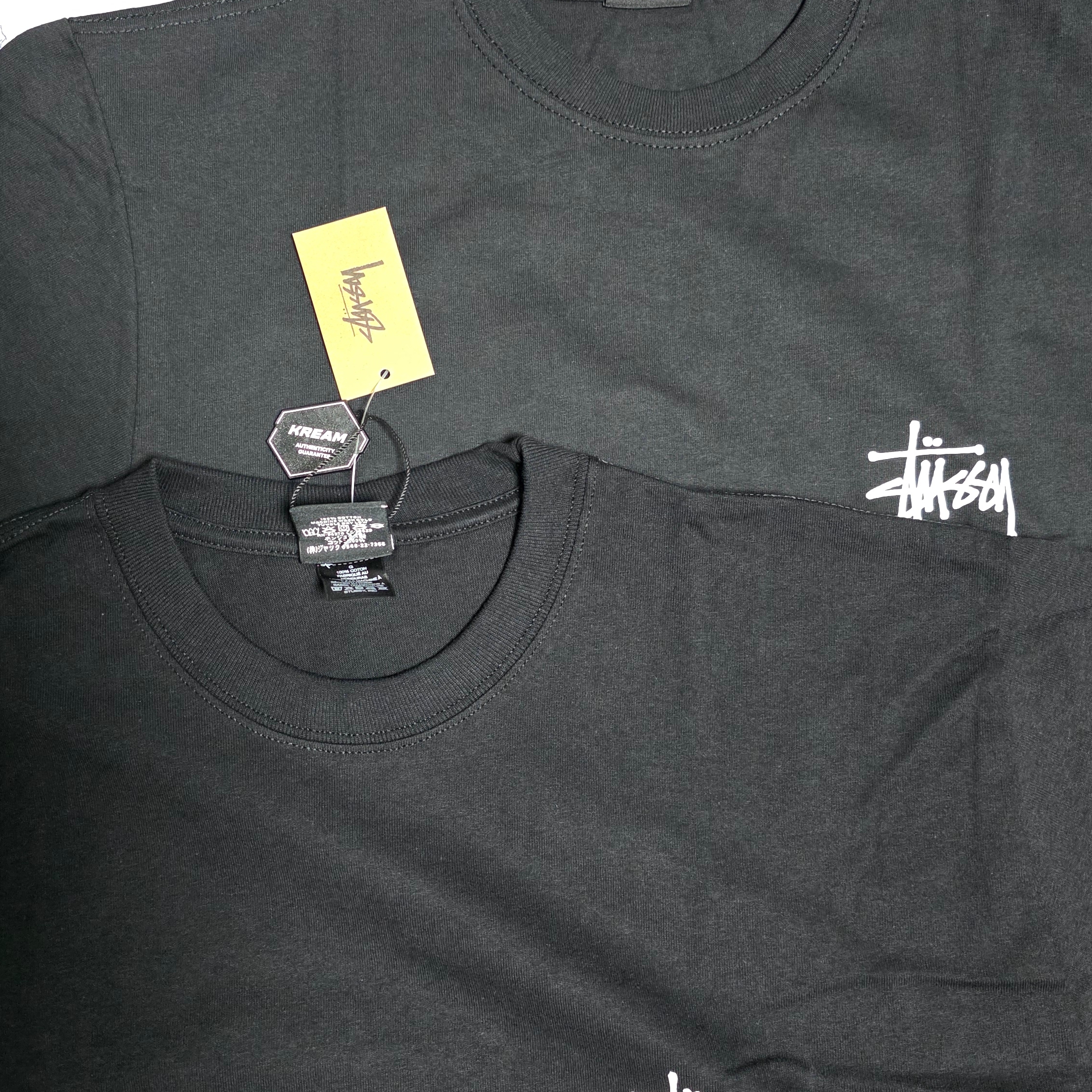 Stussy Basic Stussy T-Shirt Black 2024, 2025 착용 스타일 - 1