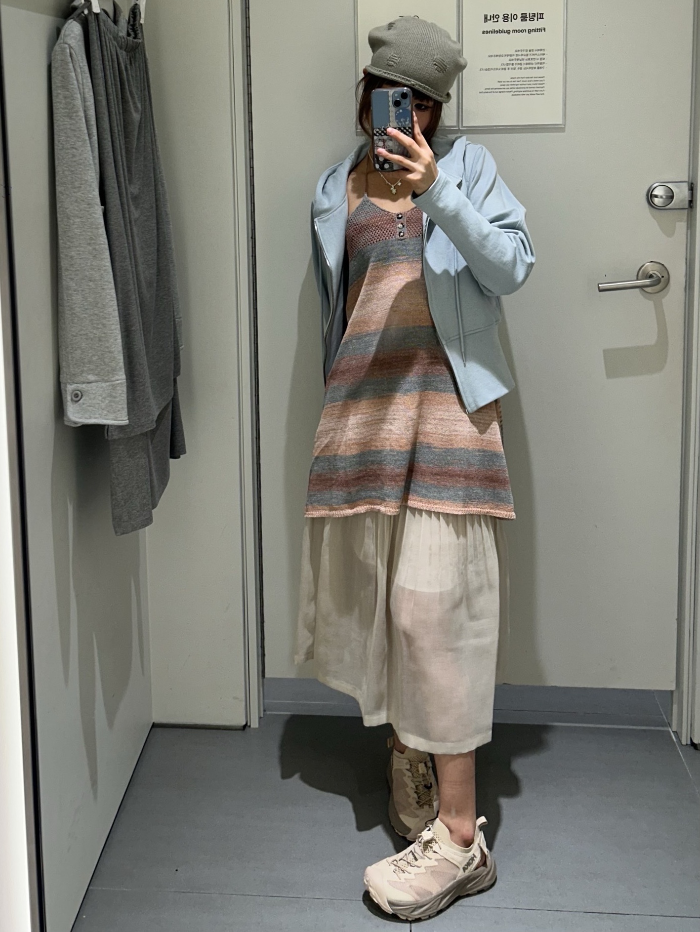Hoka Women Hopara 2 Shifting Sand Dune - 26SS 착용 스타일 - 3