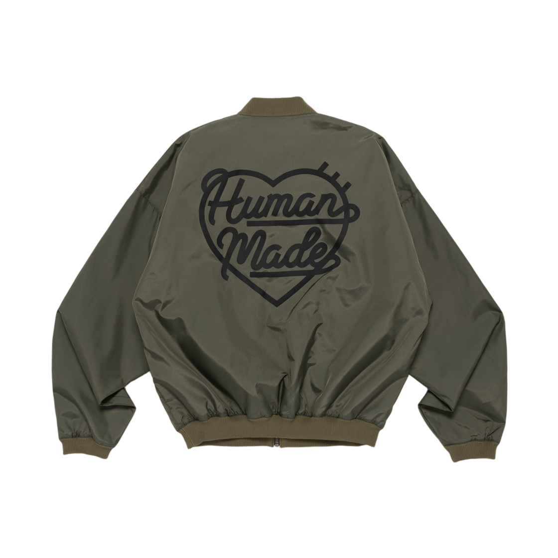 휴먼 메이드 나일론 블루종 올리브 드랩(Human Made Nylon Blouson Olive Drab) - 2