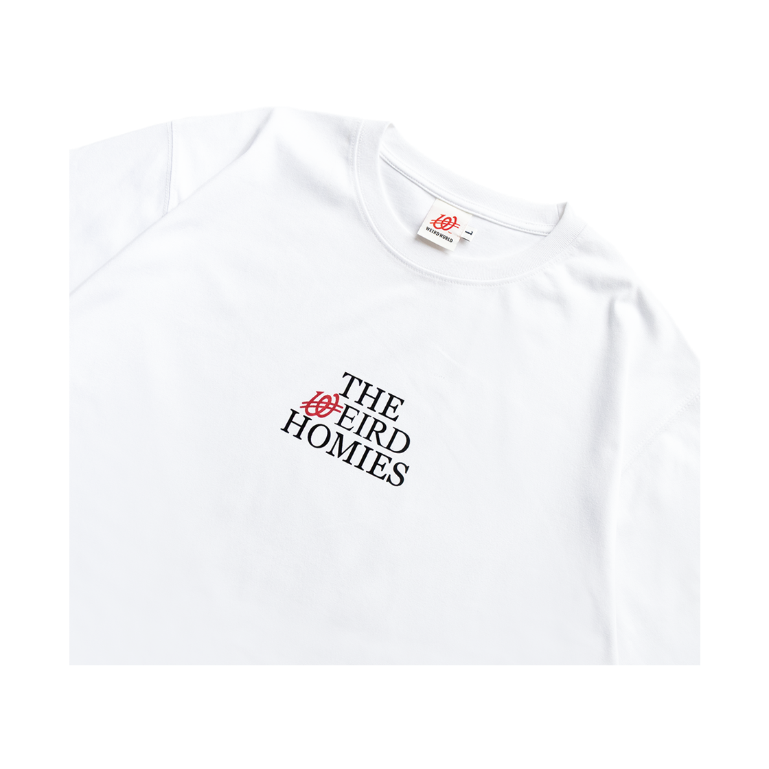 위얼드월드 위얼드호미 티셔츠 화이트(Weird World Weird Homie T-shirt White) - 3