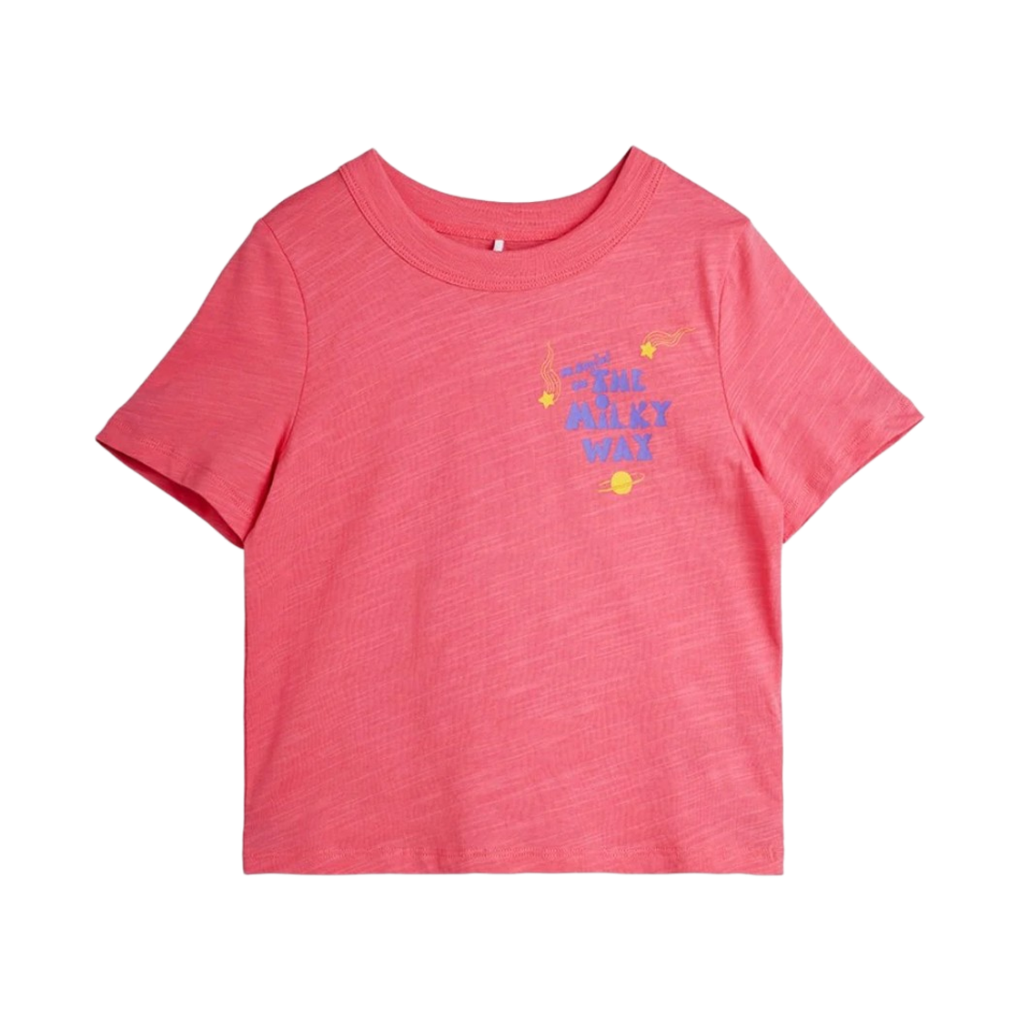 (키즈) 미니 로디니 밀키 웨이 티셔츠 핑크((Kids) Mini Rodini the Milky Way T-Shirt Pink)