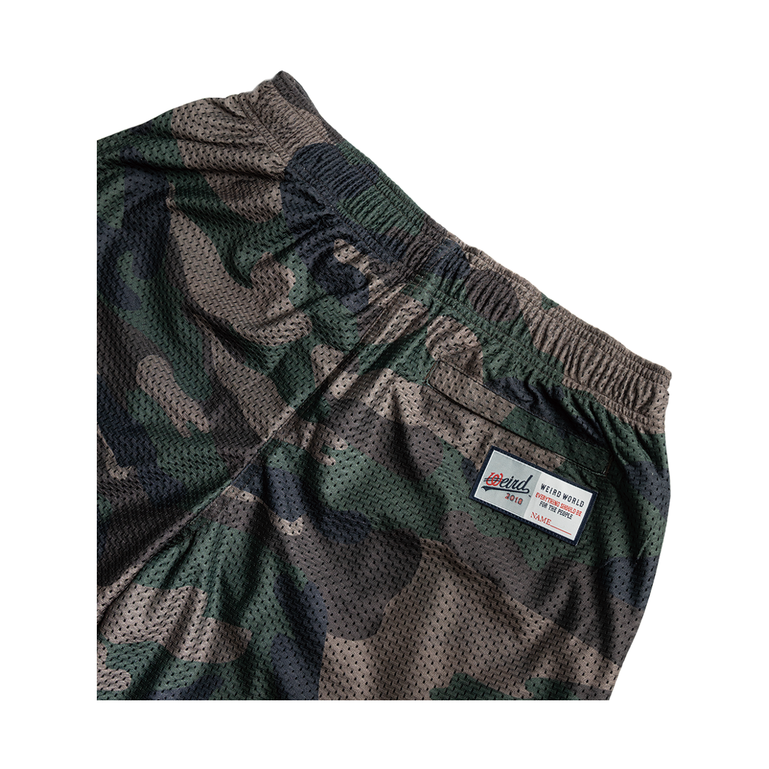 위얼드월드 위얼드타워 카모플라쥬 바스켓볼 팬츠(Weird World Weird Tower Camouflage Basketball Pants) - 4