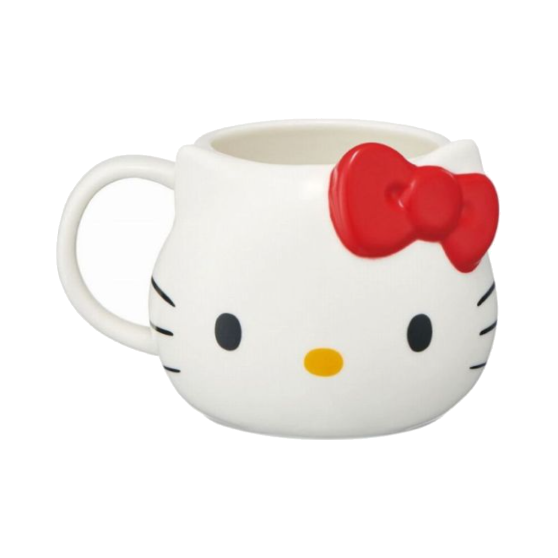스케이터 헬로키티 도기 입체 머그컵 390ML(Skater Hellokitty Character Solid Mug Cup 390ML)