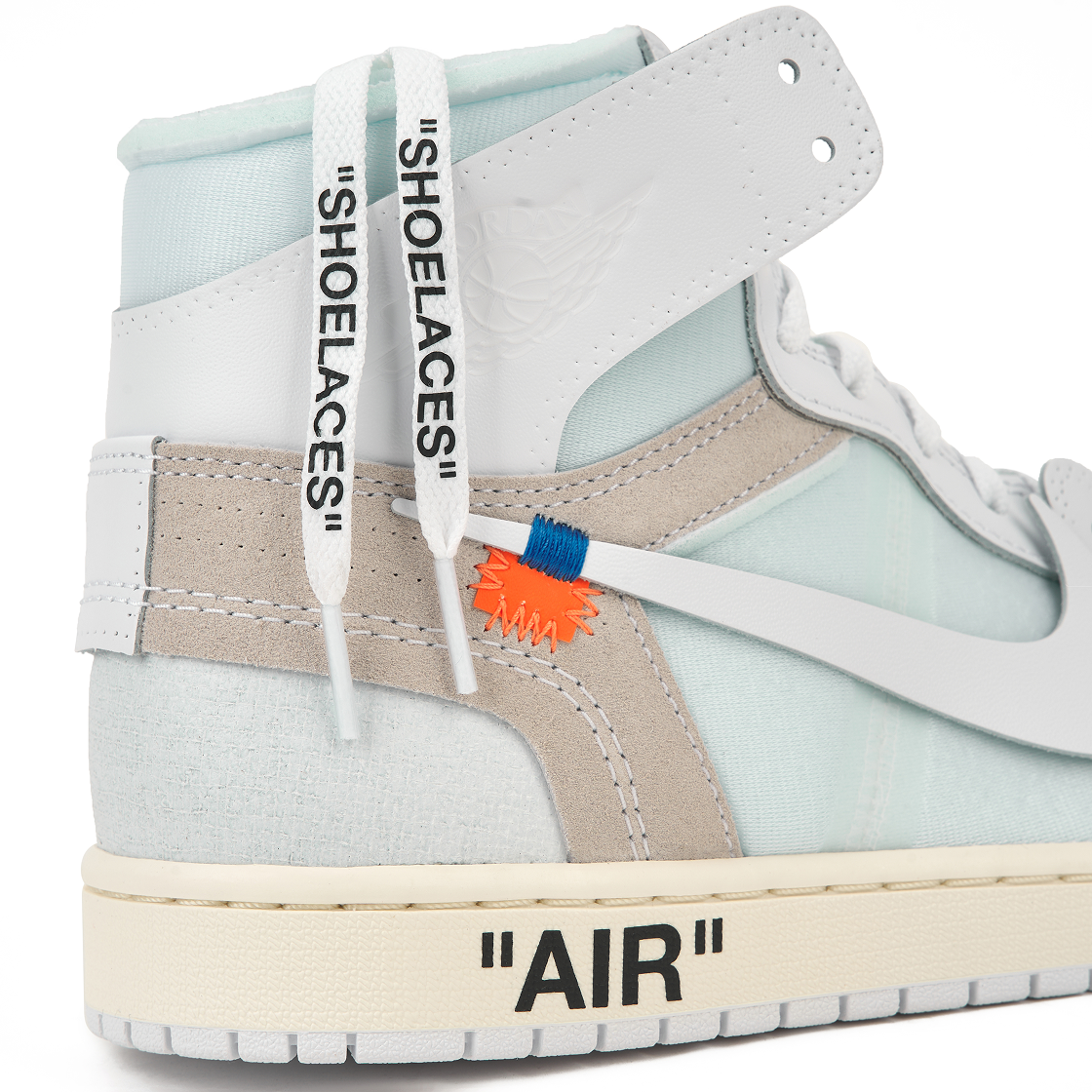 조던 1 x 버질 아블로 아카이브 레트로 하이 알래스카 화이트(Jordan 1 x Virgil Abloh Archive Retro High Alaska White) - 9