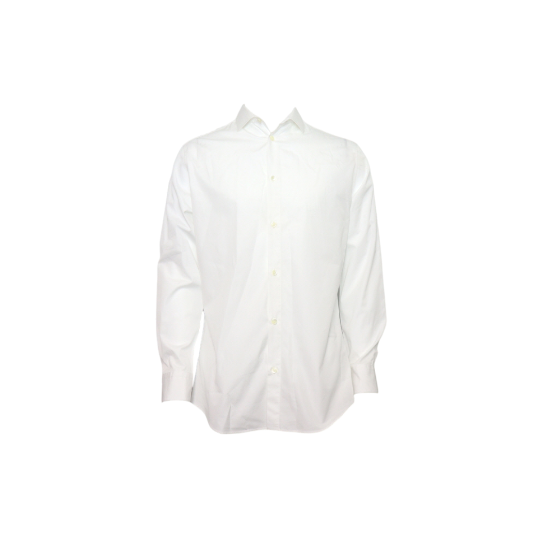 ITUGP67ELNTP Hermes H436290H2 White Cotton Classic Dress Shirt