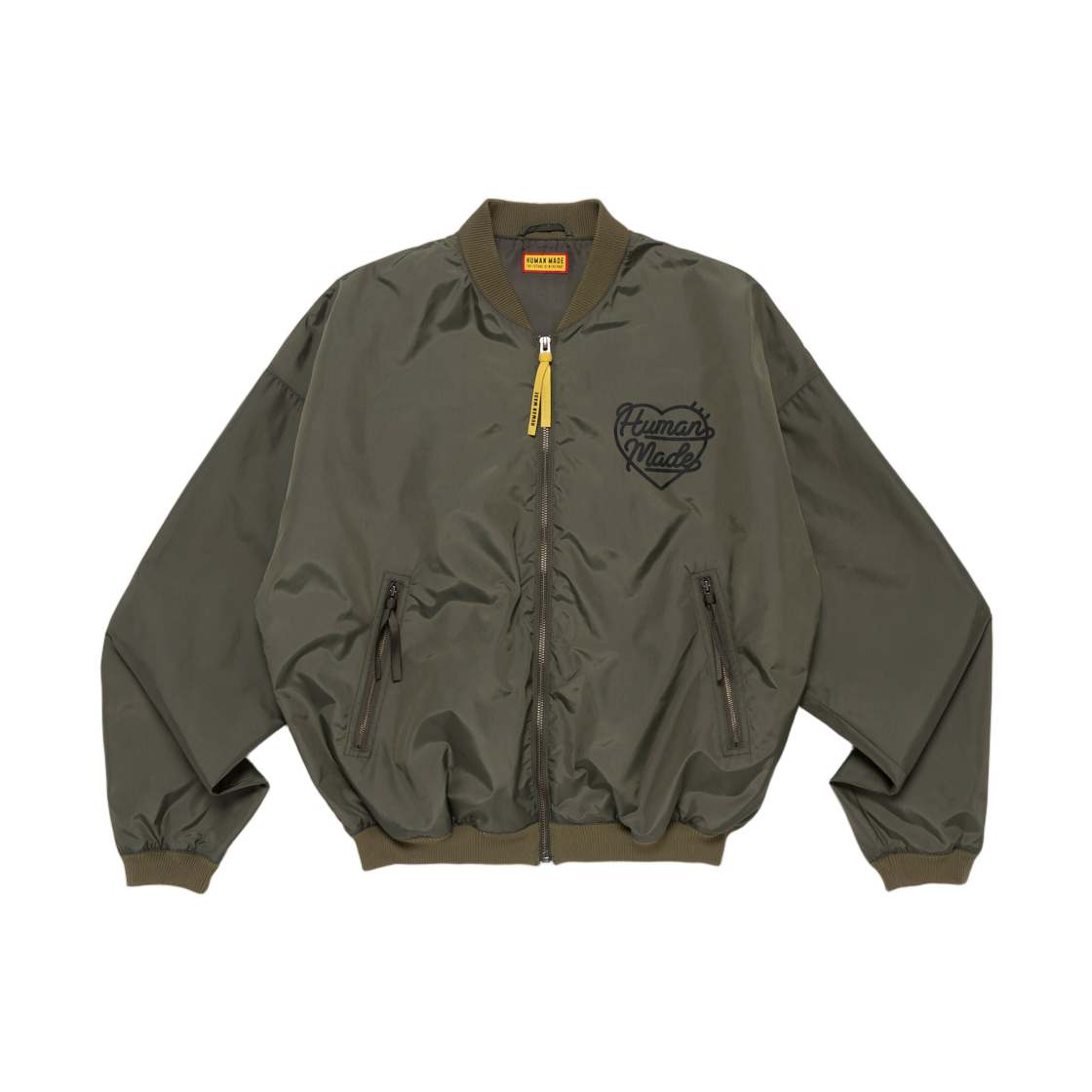 HM31JK025 Human Made Nylon Blouson Olive Drab