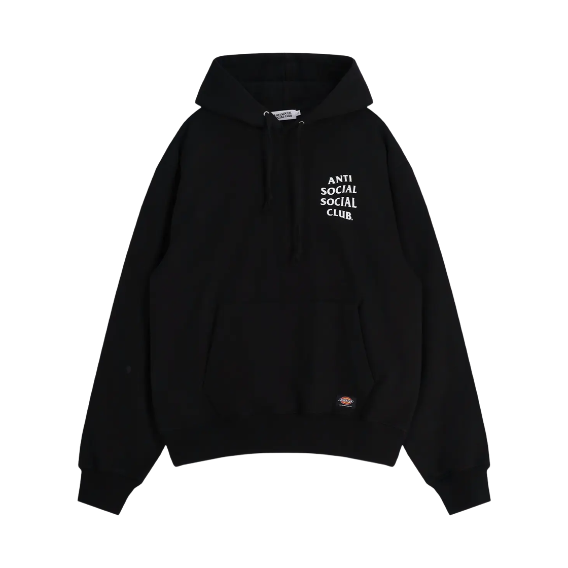 안티 소셜 소셜 클럽 x 디키즈 로고 후드 블랙(Anti Social Social Club x Dickies Logo Hoodie Black) - 2