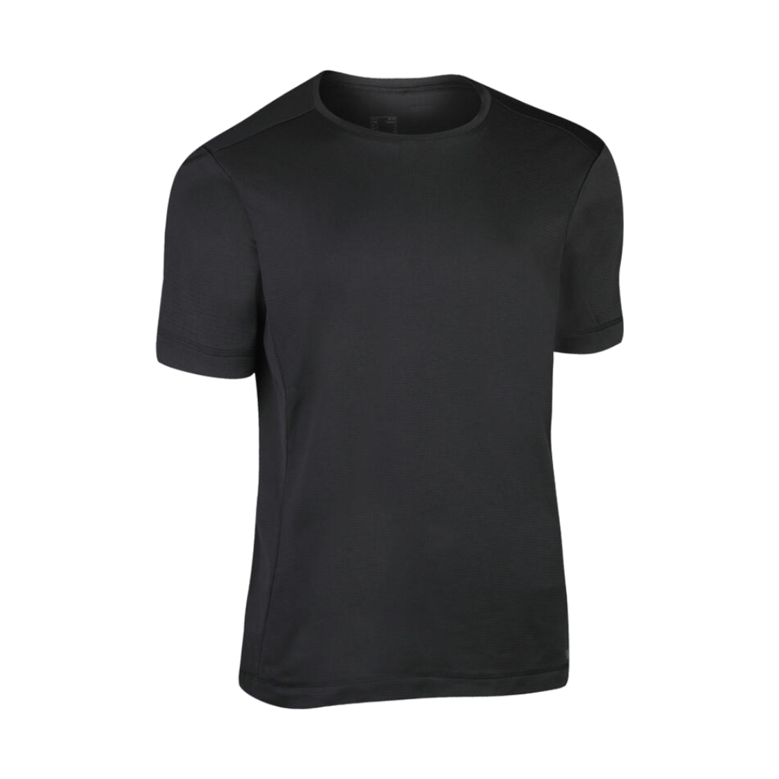 데카트론 남성 러닝 반팔 티 런 드라이 100 스모크 블랙(DECATHLON Men's Running Short-Sleeved T-Shirt Run Dry 100 Smoke Black)