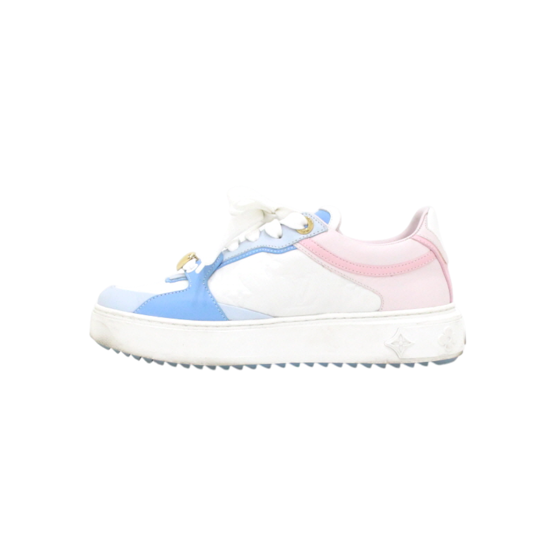 IT58TJ47I388 Louis Vuitton Multicolor Monogram Timeout Women Sneakers