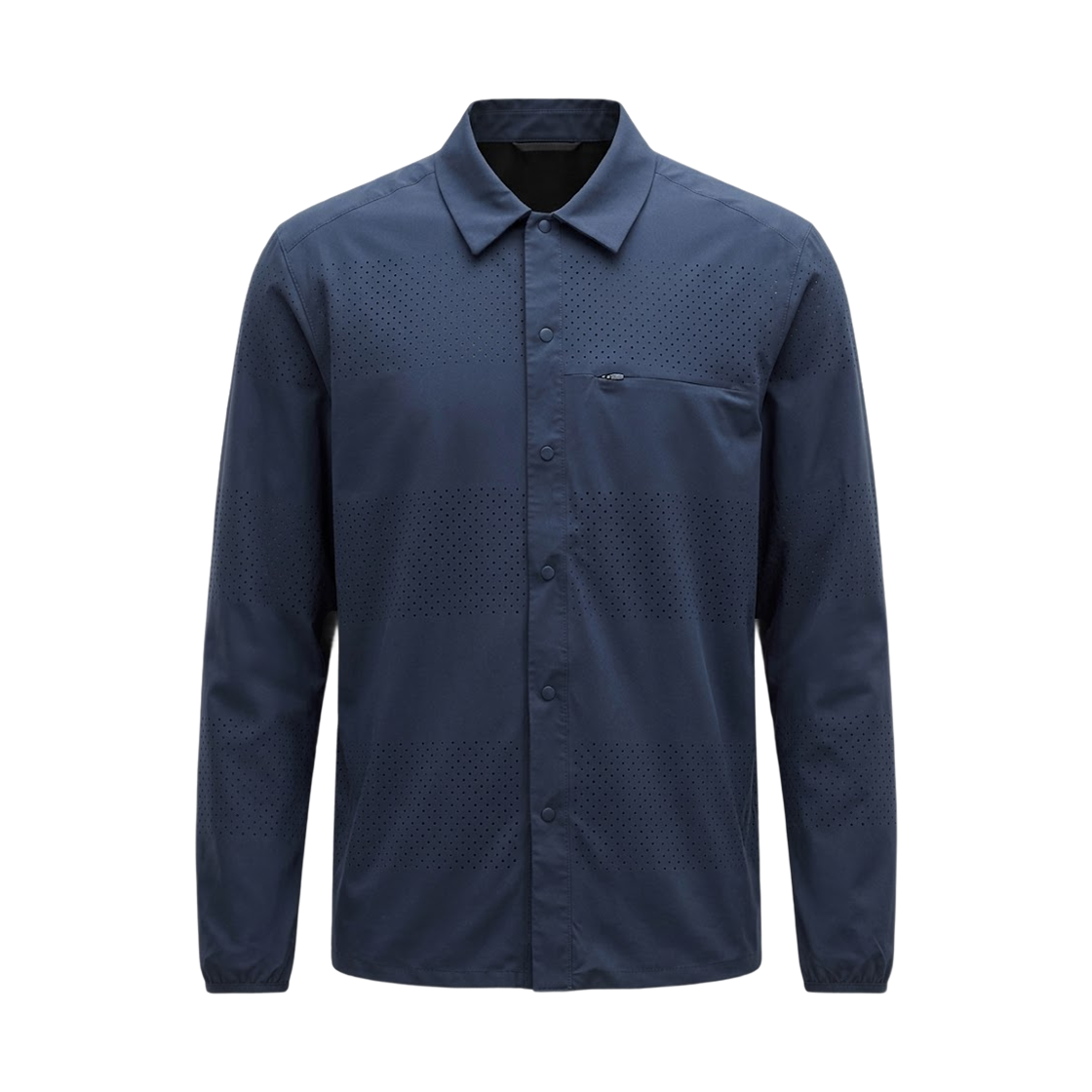 룰루레몬 퍼포레이티드 러닝 오버셔츠 클럽 블루(Lululemon Perforated Running Overshirt Club Blue)
