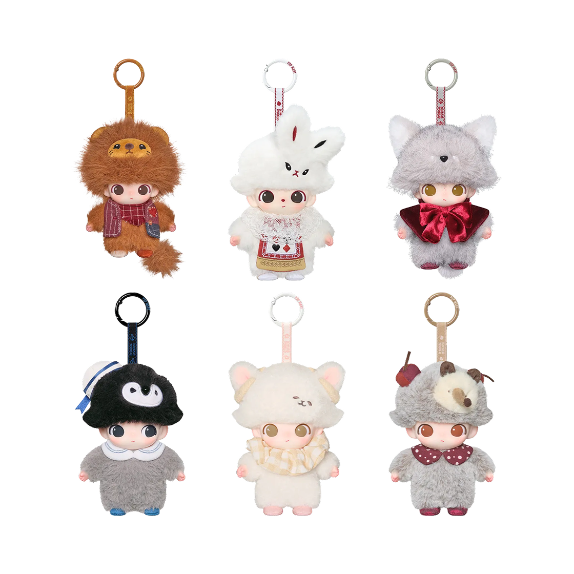 팝마트 디무 비밀 연극단 시리즈 인형 키링 미개봉 랜덤박스 (6개입)(Pop Mart Dimoo The Secret Theatre Club Series Vinyl Plush Pendant Sealed Case (6 Blind Boxes)) - 2