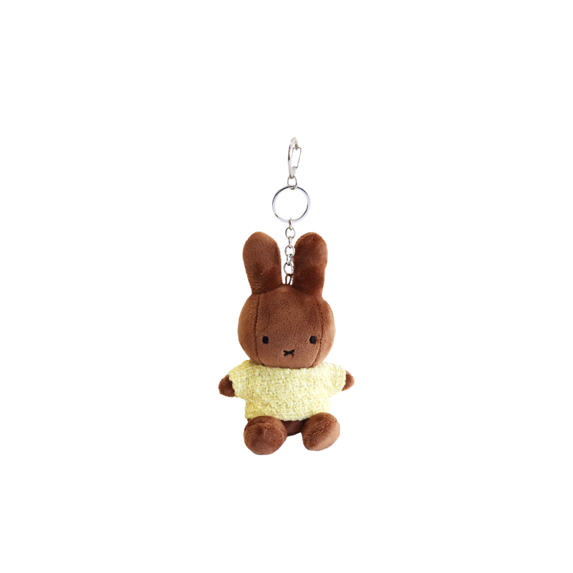 매니어리틀 트위드 입은 멜라니 키링 옐로우(Many a Little MIFFY Tweed Keychain Yellow)