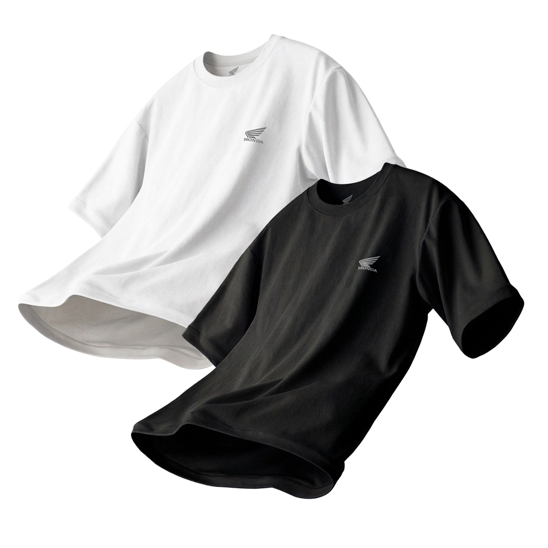 HGM9SS333AWB Honda [2Pack] Speed Cool Short Sleeve White & Black