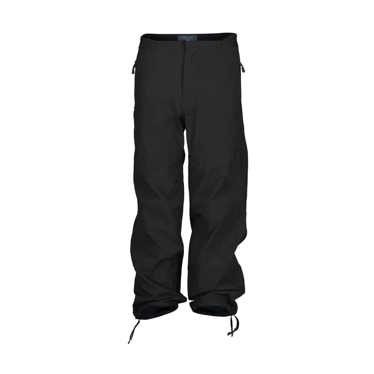 언더마이카 옵스큐라 컷 슬림 나일론 팬츠 블랙(Undermycar Obscura Cut Slim Nylon Pants Black)