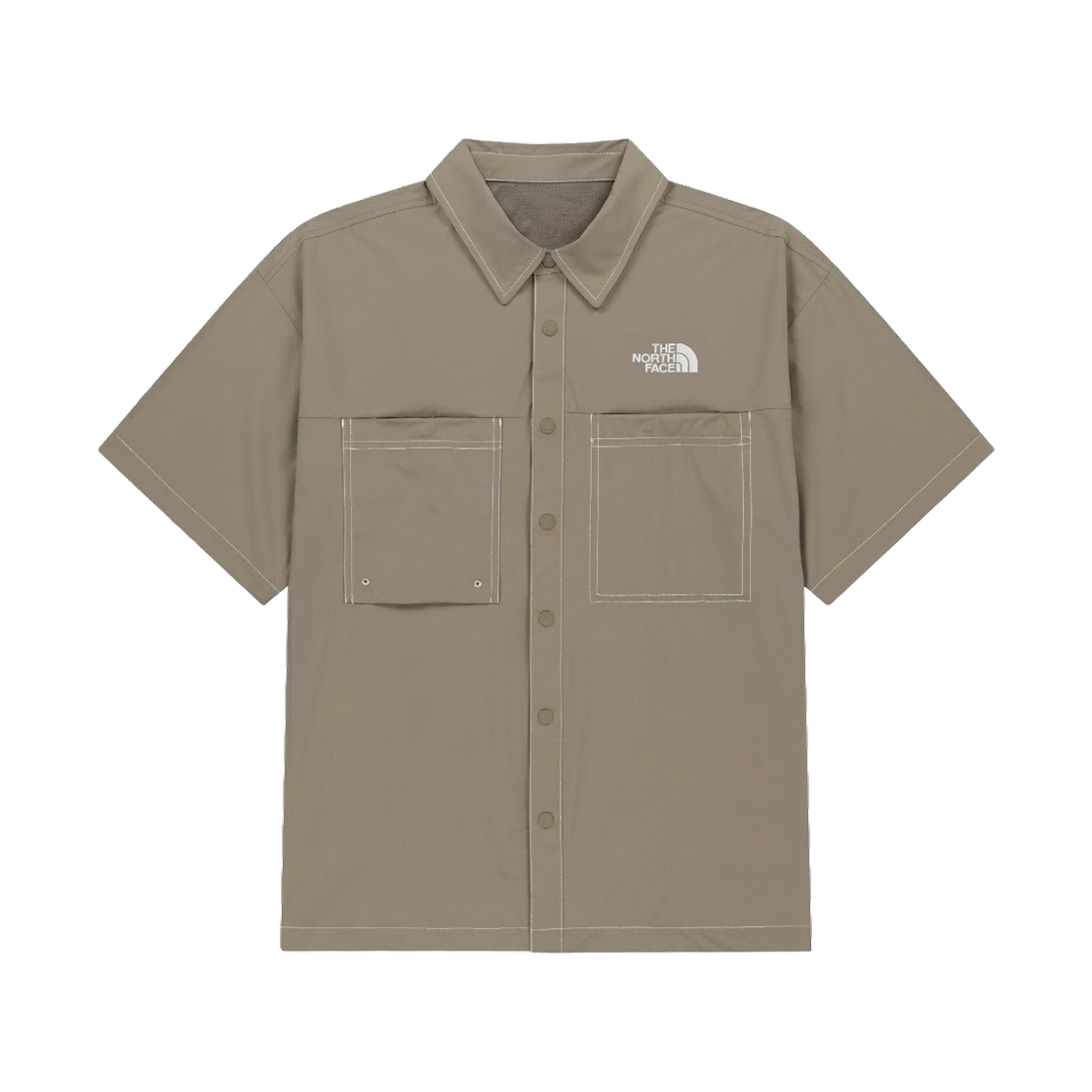 NH8SS01L The North Face White Label Icepulse Shirt Latte- 26SS