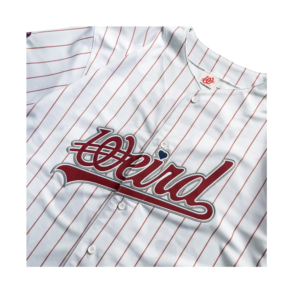 위얼드월드 필라델피아 스트라이프 베이스볼 저지(Weird World Philadelphia Striped Baseball Jersey) - 3