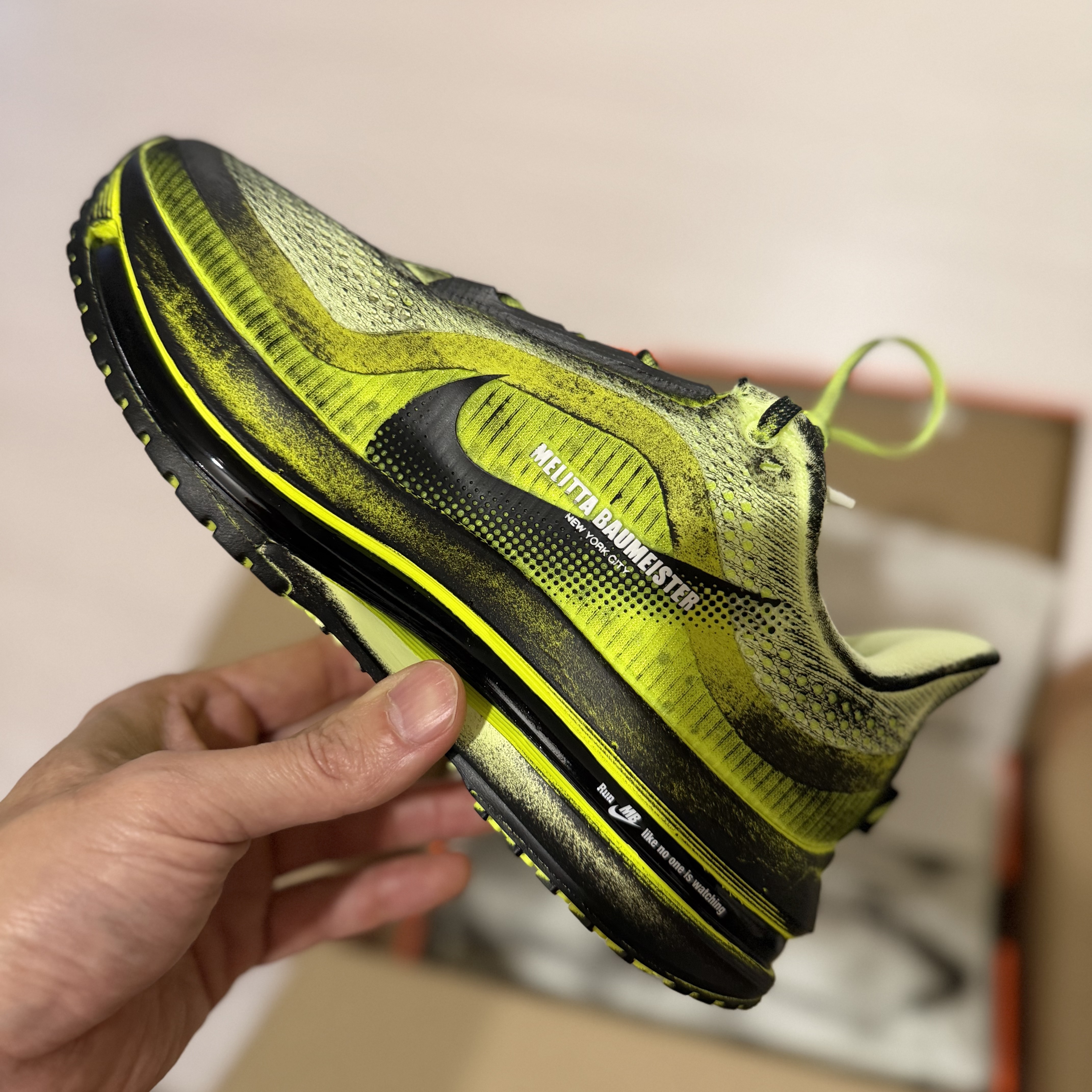 (W) Nike x Melitta Baumeister Pegasus Premium Volt and Cyber 착용 스타일 - 1