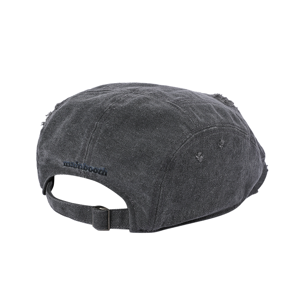 메인부스 디스트로이드 헌팅 캡 차콜(MAINBOOTH Destroyed Hunting Cap Charcoal) - 3