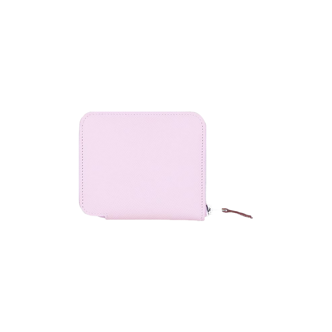 ITON63J4AEIU Hermes Silk-In Bi-Fold Wallet in Mauve Pale H086388CKAC