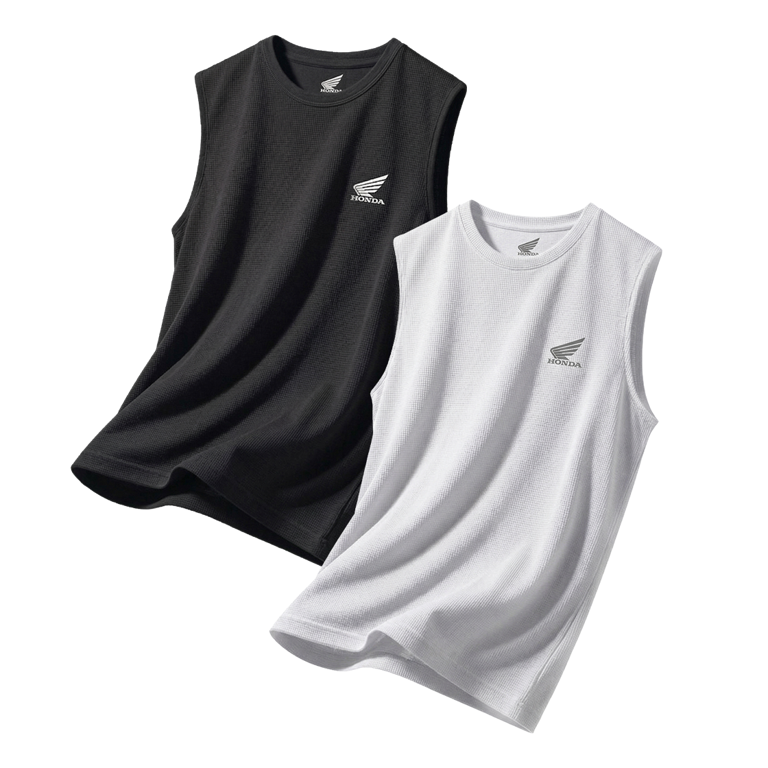 HGM9VT332AWB Honda [2Pack] Speed Cool Mesh Sleeveless White & Black