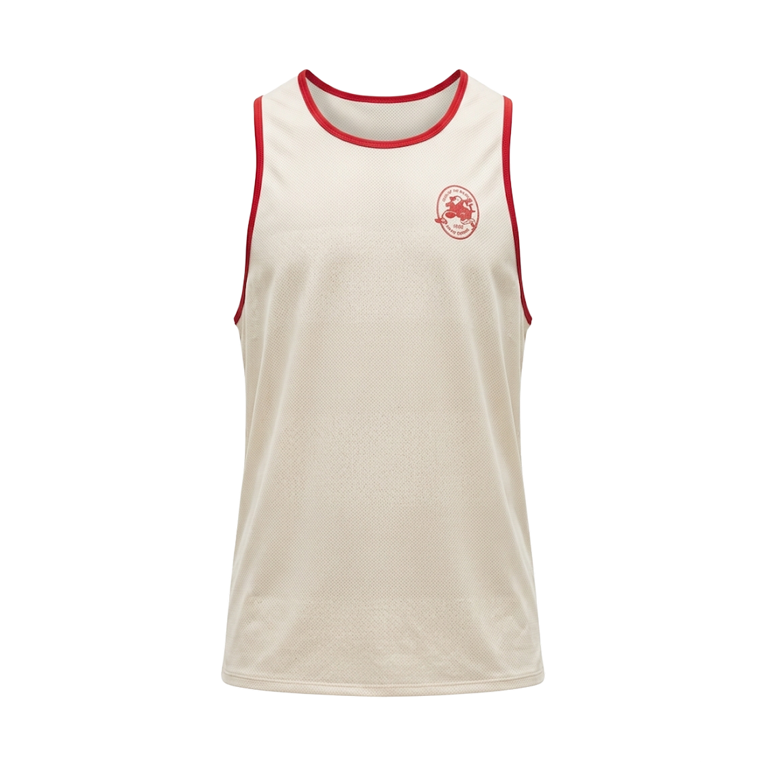 룰루레몬 패스트 앤 프리 퍼포레이티드 스트라이프 탱크 런 크루 1998 라이트 아이보리(Lululemon Fast and Free Perforated Stripe Tank Run Crew 1998 Light Ivory)